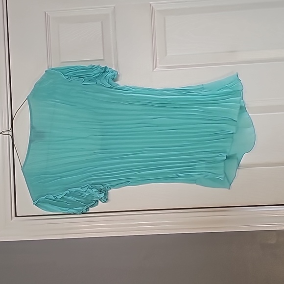 Womens SUNNY LEIGH Shirt. Size M. Color Green. - Picture 6 of 7